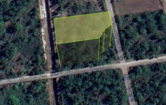 Half Acre Residential Lot in Indian Lake Estates , Seller Financing Available – Polk-734