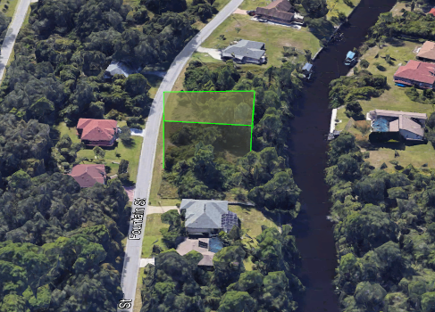 Canal-Front Lot in Port Charlotte – Only $52,500! (Char-2214)